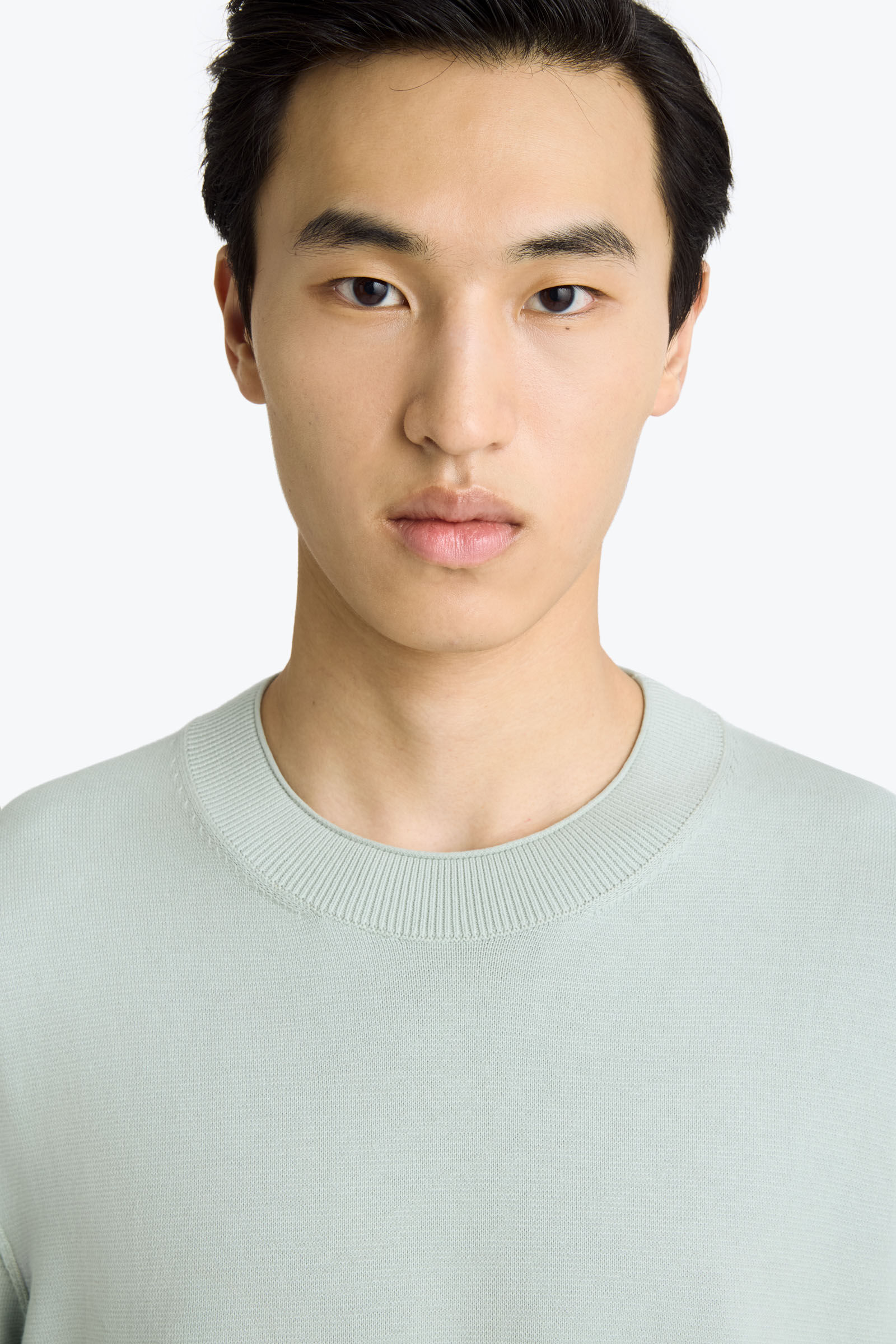BASIC BRAW - RUNDHALS PULLOVER