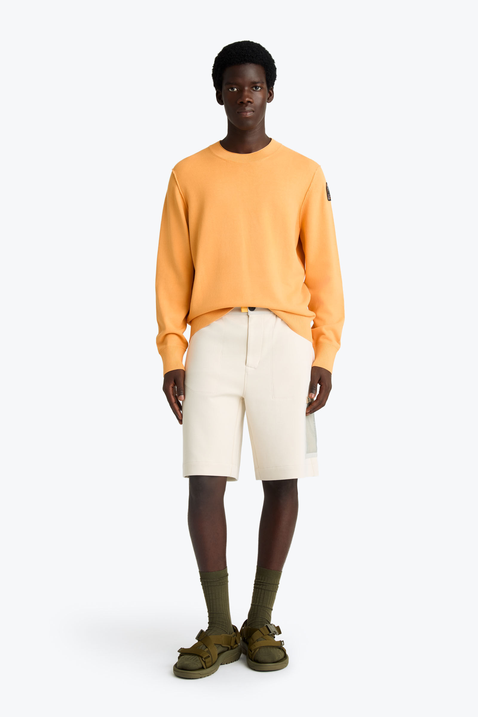 BASIC BRAW - RUNDHALS-SWEATER