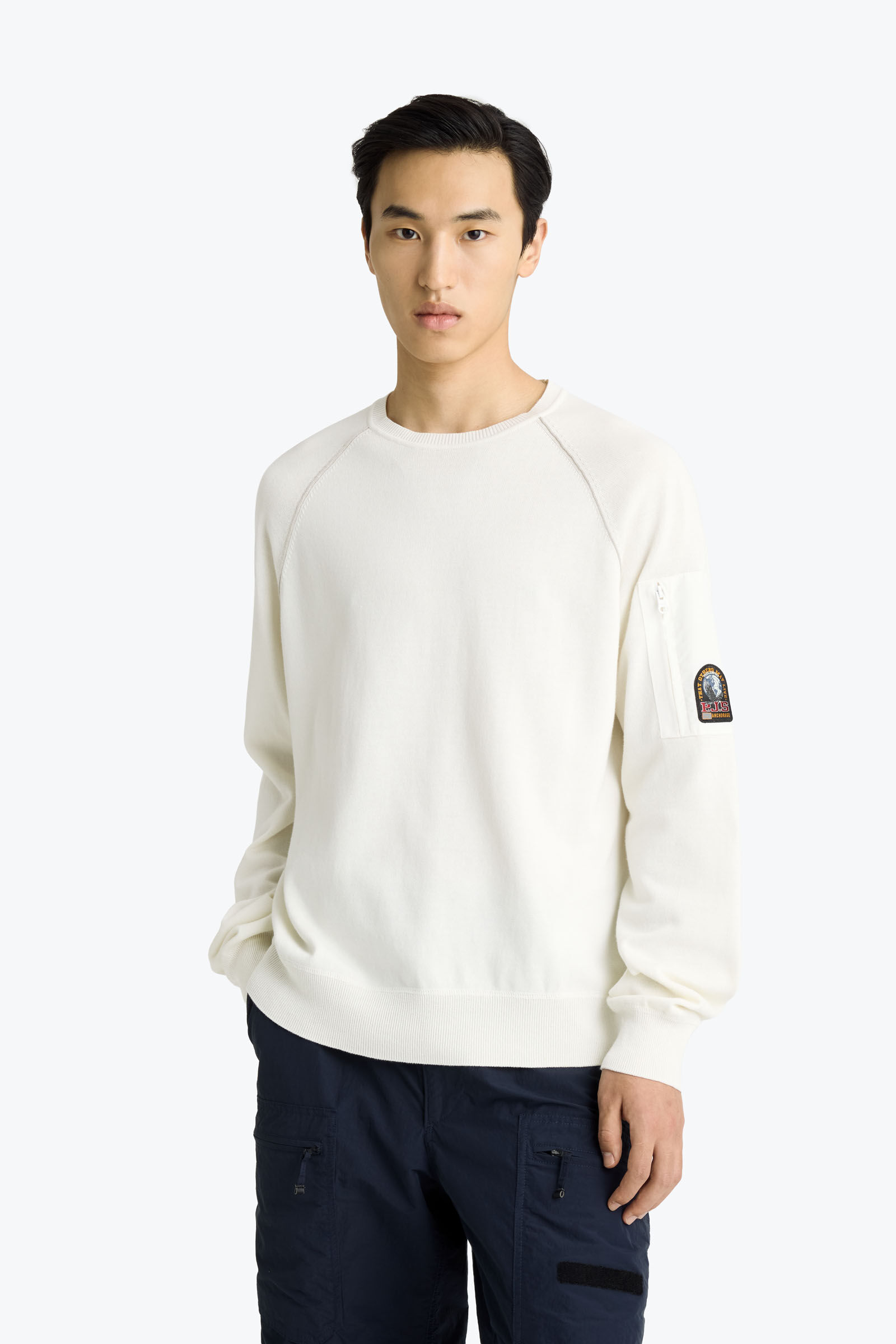 BARR - RUNDHALS-STRICKPULLOVER